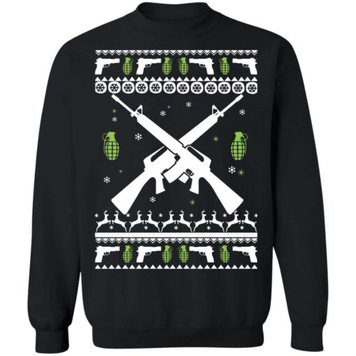 Assault Rifle Ugly Christmas sweater $19.95 redirect10112021221024 5
