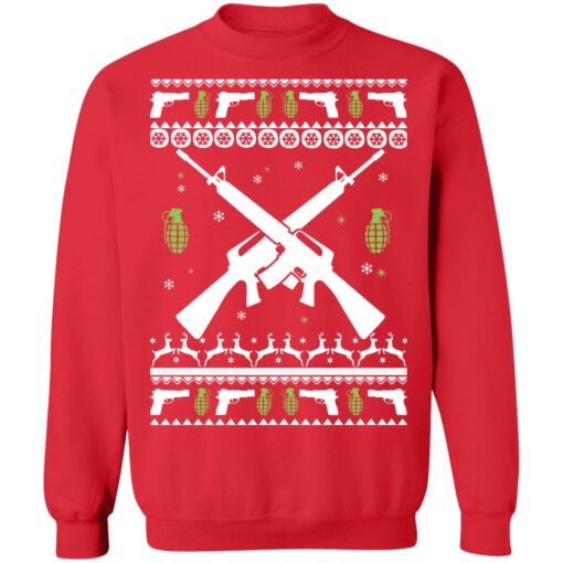 Assault Rifle Ugly Christmas sweater $19.95 redirect10112021221024 7
