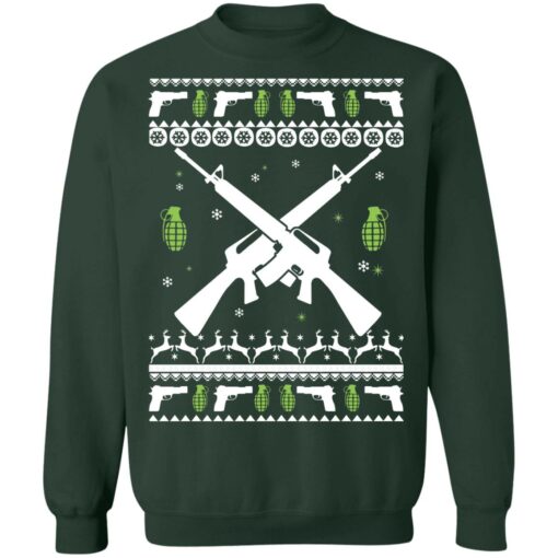 Assault Rifle Ugly Christmas sweater $19.95 redirect10112021221024 8