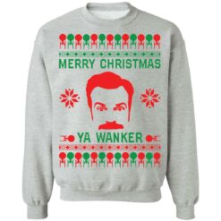 Ted Lasso Merry Christmas ya wanker Christmas sweater $19.95 redirect10122021051024