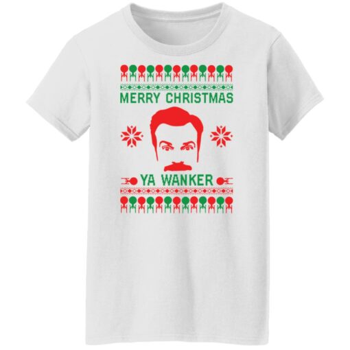 Ted Lasso Merry Christmas ya wanker Christmas sweater $19.95 redirect10122021051024 6