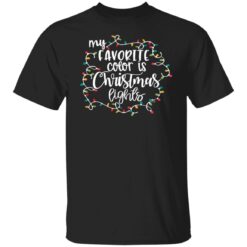 My favourite color is Christmas lights Christmas sweater $19.95 redirect10122021061036 10