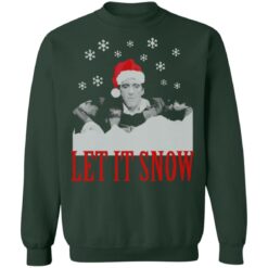 Tony Montana let it snow Christmas sweater $19.95 redirect10122021211004 8