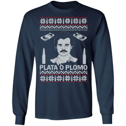 Pablo Escobar narcos plata O Plomo Christmas sweater $19.95 redirect10132021011033 1