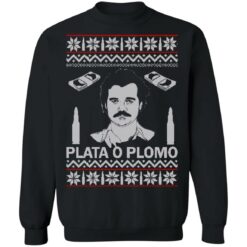 Pablo Escobar narcos plata O Plomo Christmas sweater $19.95 redirect10132021011033 5