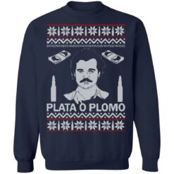 Pablo Escobar narcos plata O Plomo Christmas sweater $19.95 redirect10132021011033 6