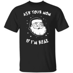 Santa ask your mom if i'm real Christmas sweater $19.95 redirect10132021021008 10