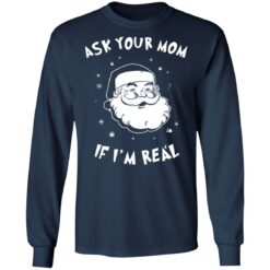 Santa ask your mom if i'm real Christmas sweater $19.95 redirect10132021021008 2