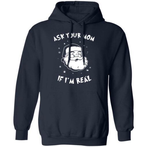 Santa ask your mom if i'm real Christmas sweater $19.95 redirect10132021021008 4