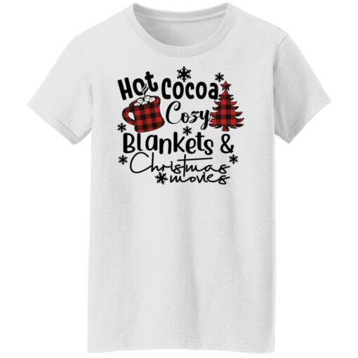 Hot cocoa cozy blankets Christmas movies Christmas sweatshirt $19.95 redirect10132021061041 10