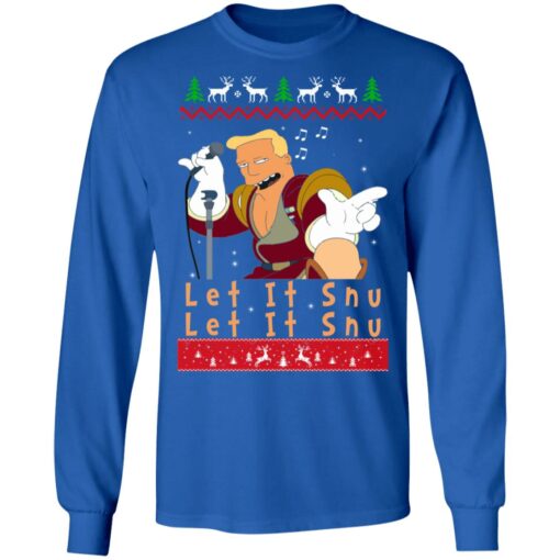 Zapp Brannigan let it snu Christmas sweater $19.95 redirect10142021011006 1