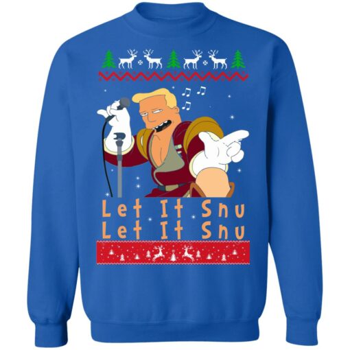 Zapp Brannigan let it snu Christmas sweater $19.95 redirect10142021011006 9