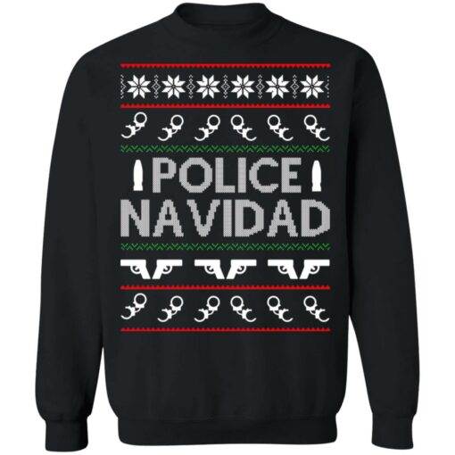Police navidad Christmas sweater $19.95 redirect10142021011043 6