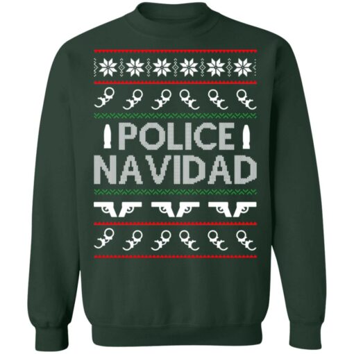 Police navidad Christmas sweater $19.95 redirect10142021011043 8
