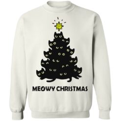 Meowy christmas tree Christmas sweater $19.95 redirect10142021021025 5