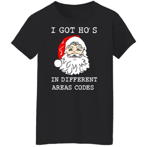 I got ho's in different area codes santa Christmas sweater $19.95 redirect10142021021026 11