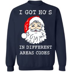 I got ho's in different area codes santa Christmas sweater $19.95 redirect10142021021026 9