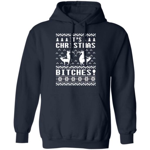 It's Christmas bitches Ugly Humping Reindeer Christmas sweater $19.95 redirect10182021021036 1