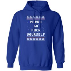 Merry go f*ck yourself Christmas sweatshirt $19.95 redirect10182021031036 5