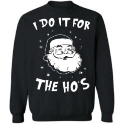 Santa Claus i do it for the ho's Christmas sweater $19.95 redirect10192021021010
