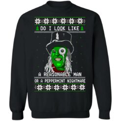 Mighty Boosh The Hitcher do I look like a reasonable man Christmas sweater $19.95 redirect10212021011014 1
