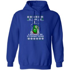 Mighty Boosh The Hitcher do I look like a reasonable man Christmas sweater $19.95 redirect10212021011014