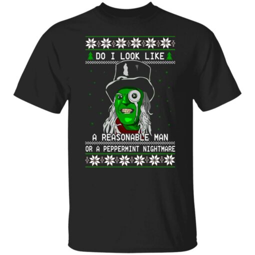 Mighty Boosh The Hitcher do I look like a reasonable man Christmas sweater $19.95 redirect10212021011014 5