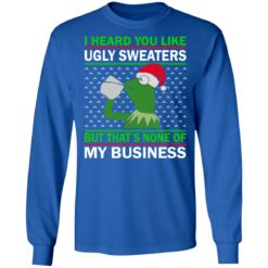 Kermit The Frog i heard you like ugly sweaters Christmas sweater $19.95 redirect10212021011042 1