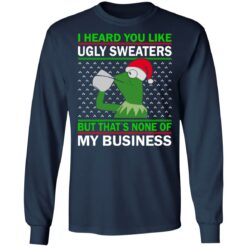 Kermit The Frog i heard you like ugly sweaters Christmas sweater $19.95 redirect10212021011042 2