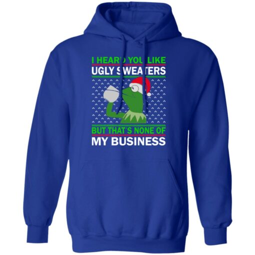 Kermit The Frog i heard you like ugly sweaters Christmas sweater $19.95 redirect10212021011042 5