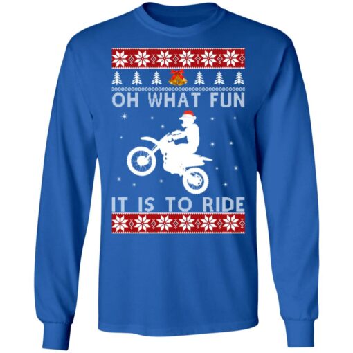Motocross oh what fun it is to ride Christmas sweater $19.95 redirect10212021011059 1