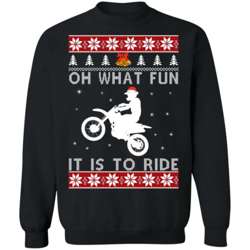 Motocross oh what fun it is to ride Christmas sweater $19.95 redirect10212021011059 6
