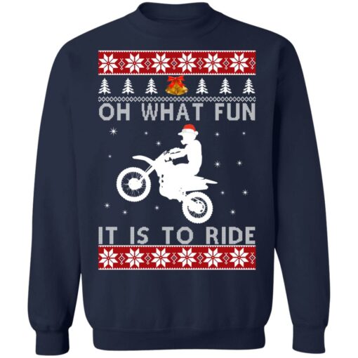 Motocross oh what fun it is to ride Christmas sweater $19.95 redirect10212021011059 7