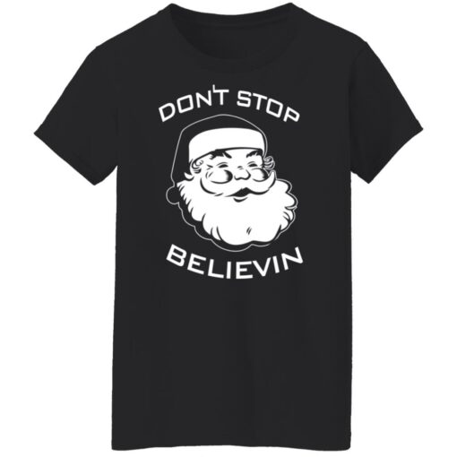 Santa Claus don't stop believin Christmas sweater $19.95 redirect10222021011040 11