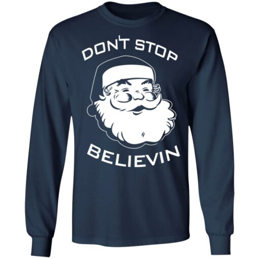 Santa Claus don't stop believin Christmas sweater $19.95 redirect10222021011040 2