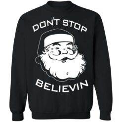 Santa Claus don't stop believin Christmas sweater $19.95 redirect10222021011040 5