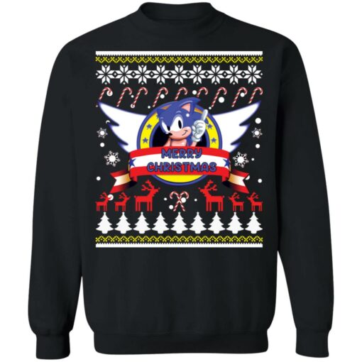 Sonic the hedgehog merry Christmas sweater $19.95 redirect10272021071029 6