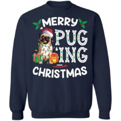 Merry pug ing Christmas sweatshirt $19.95 redirect10292021051001 3