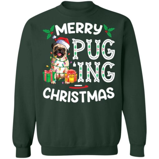 Merry pug ing Christmas sweatshirt $19.95 redirect10292021051001 4