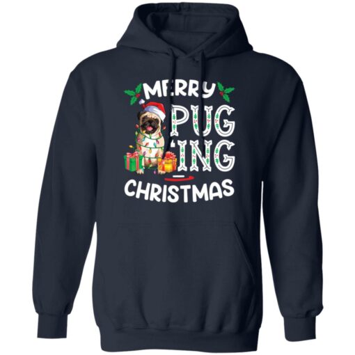 Merry pug ing Christmas sweatshirt $19.95 redirect10292021051001