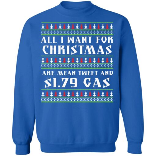 All I want for Christmas are mean tweet and $1.79 gas Christmas sweater $19.95 redirect10292021091052 2
