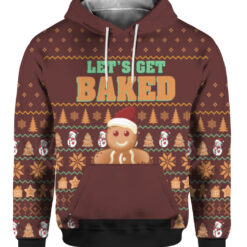 Lets get baked Christmas sweater $38.95 14g6dbcpvqtnef1lio26mh1tru APHD colorful front