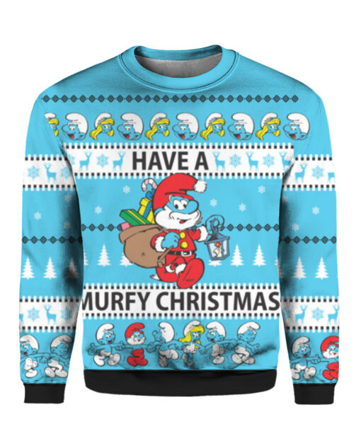 Have a Smurfy Christmas sweater $29.95 1a6cpkdmuiqg89jkmpbe6k3a7i APCS colorful front