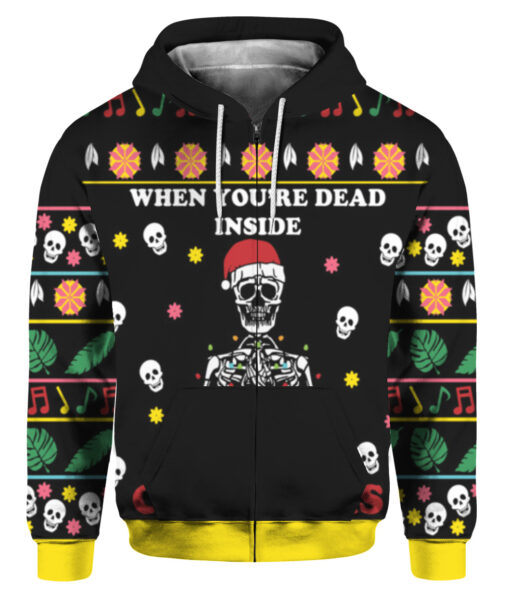 When youre dead inside but Its Christmas sweater $38.95 2vi7d7uug27crlk7117hmepsa6 APZH colorful front