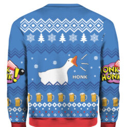 Honk 3D Christmas Sweater $38.95 39kbi6dgltvbpko858kros7pd7 APCS colorful back