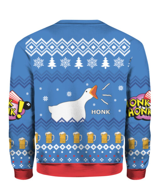 Honk 3D Christmas Sweater $38.95 39kbi6dgltvbpko858kros7pd7 APCS colorful back
