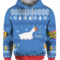Honk 3D Christmas Sweater $38.95 39kbi6dgltvbpko858kros7pd7 APHD colorful front