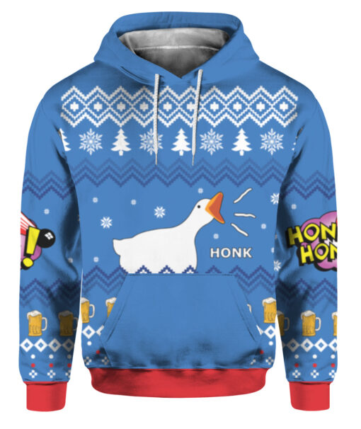 Honk 3D Christmas Sweater $38.95 39kbi6dgltvbpko858kros7pd7 APHD colorful front