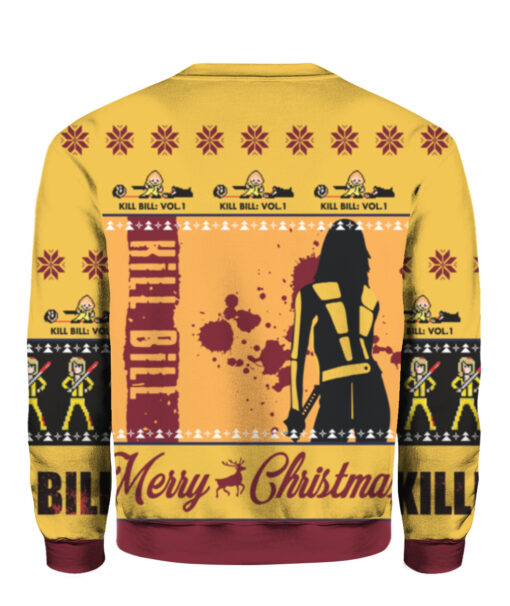 Kill Bill Ugly Christmas Sweater $38.95 46bo8kfek6umh706oslrr5ivh5 APCS colorful back