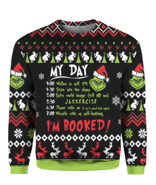 My Day Im booked Christmas sweater $38.95 47ot9br2vn6k7hebbfj510mr5v APCS colorful front